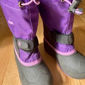 Kamik Waterbug5 winter boots sz 11. Removable liners. Rated to -40 deg. GUC